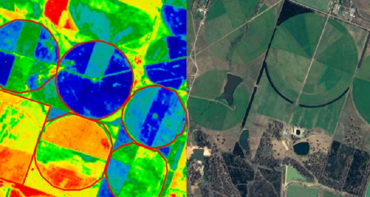 کاربرد تصاویر ماهواره ای در کشاورزی